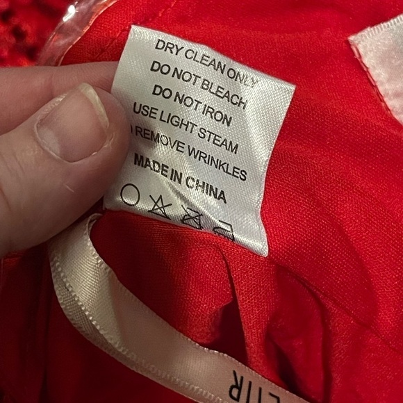 Lavetir NWT red sequin formal prom wedding Valentine’s Day date dress - Picture 6 of 8